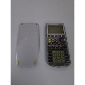 Texas Instruments TI-83 Plus Silver Edition Graphing Calculator Clear Used